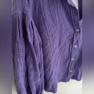 FP Intimately Full Bloom Shirt NWOT